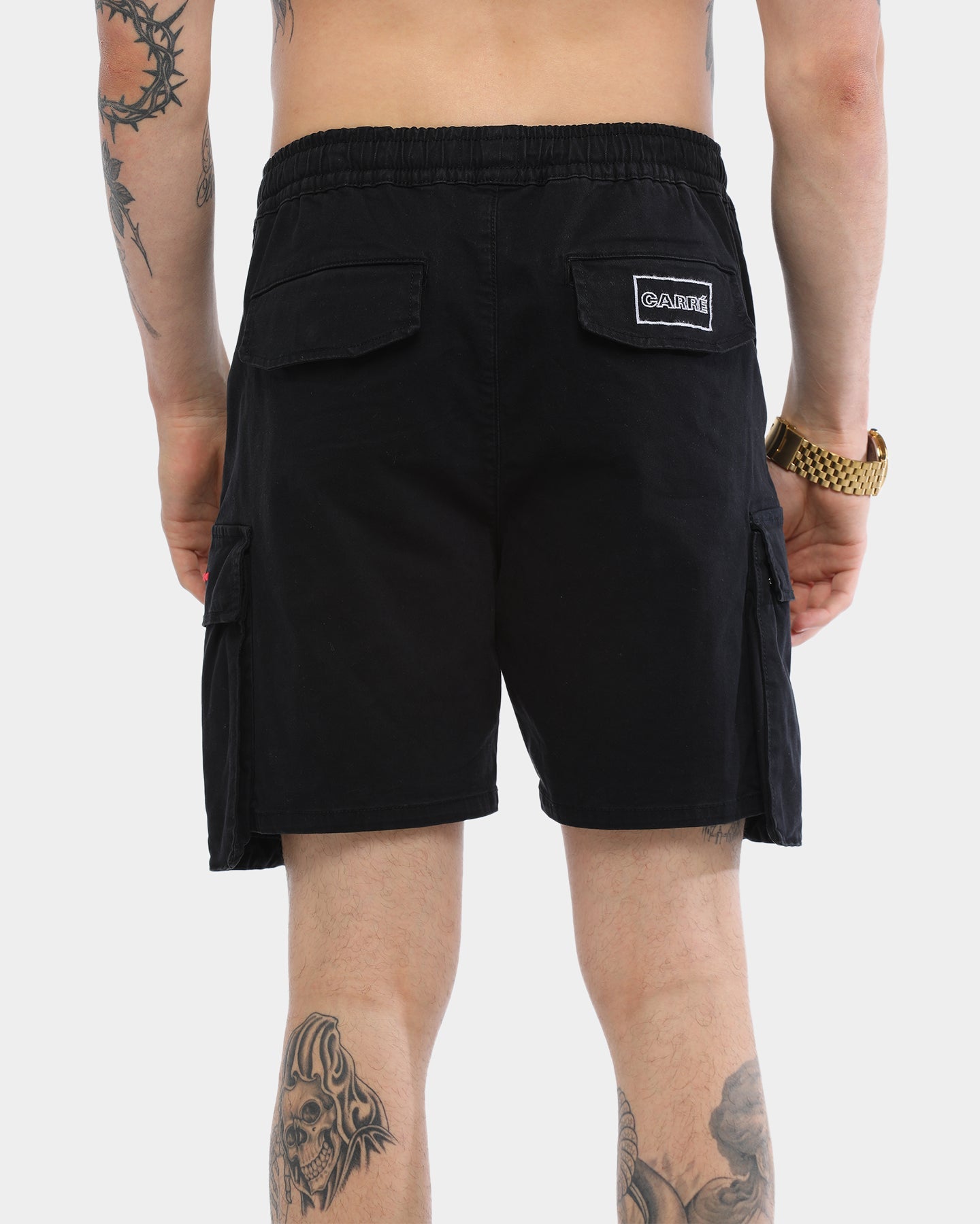 Carré Carnage Cargo Shorts Black