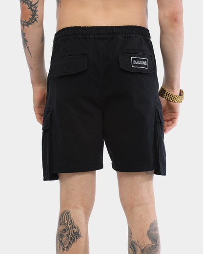 Carré Carnage Cargo Shorts Black