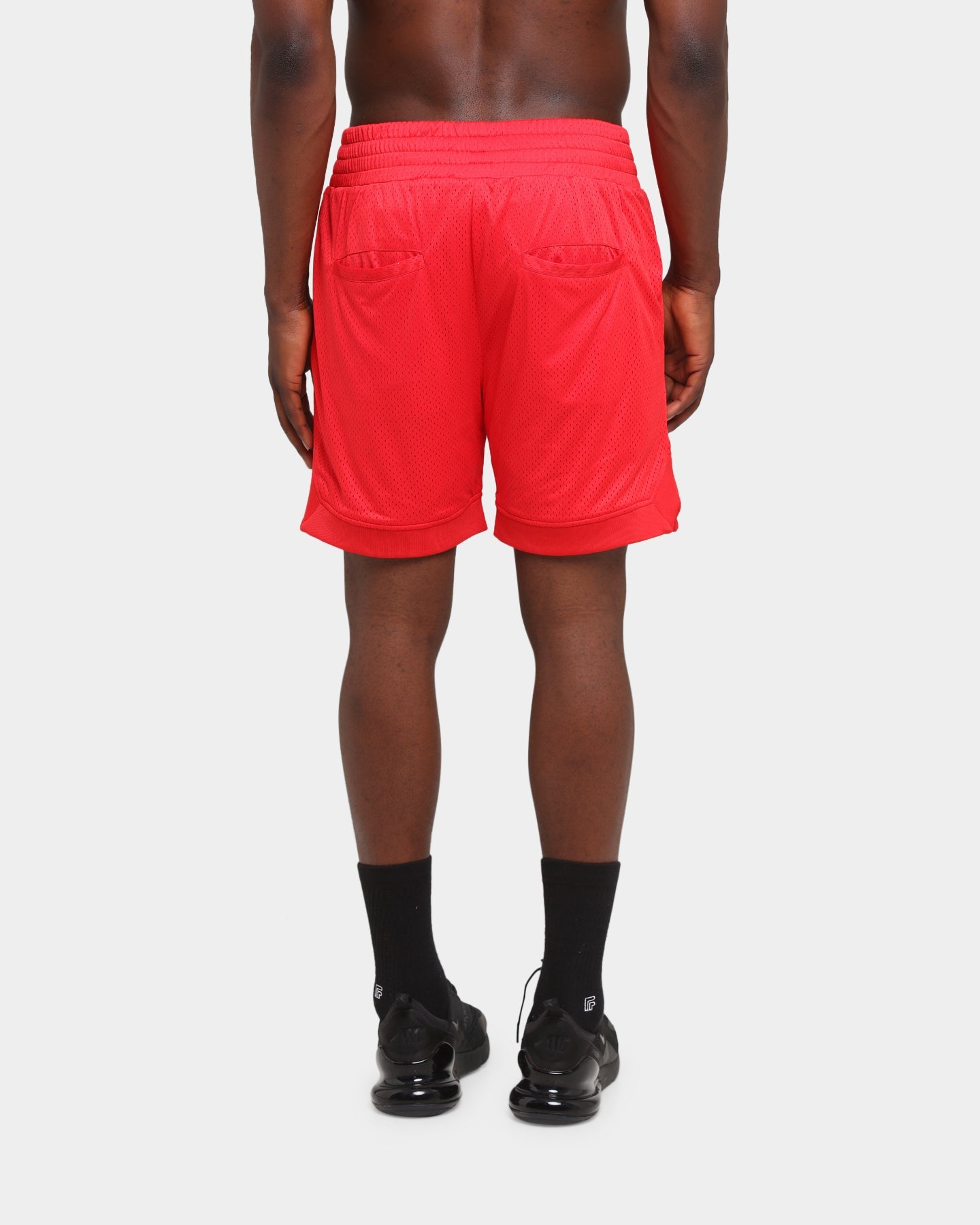 Saint Morta Warrior Basketball Shorts Red