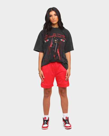 Saint Morta Warrior Basketball Shorts Red