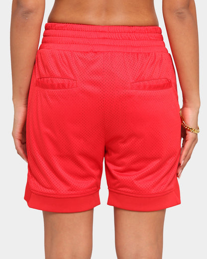 Saint Morta Warrior Basketball Shorts Red