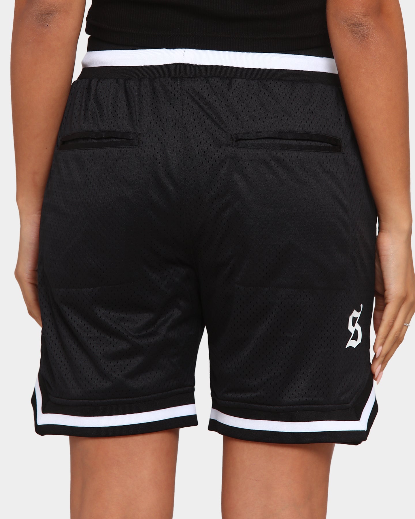 Saint Morta Southside Basketball Shorts Black/White