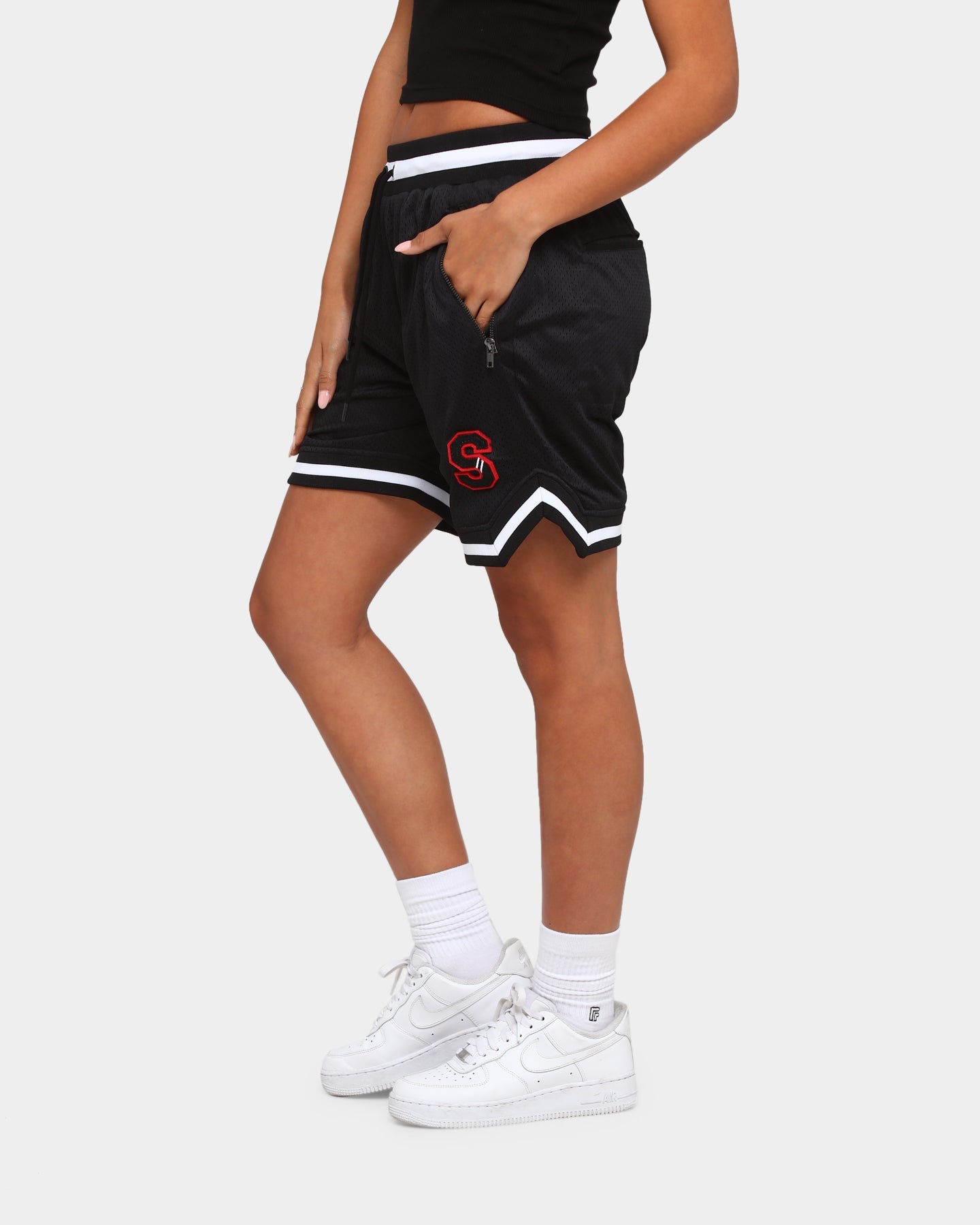 Saint Morta Southside Basketball Shorts Black/White