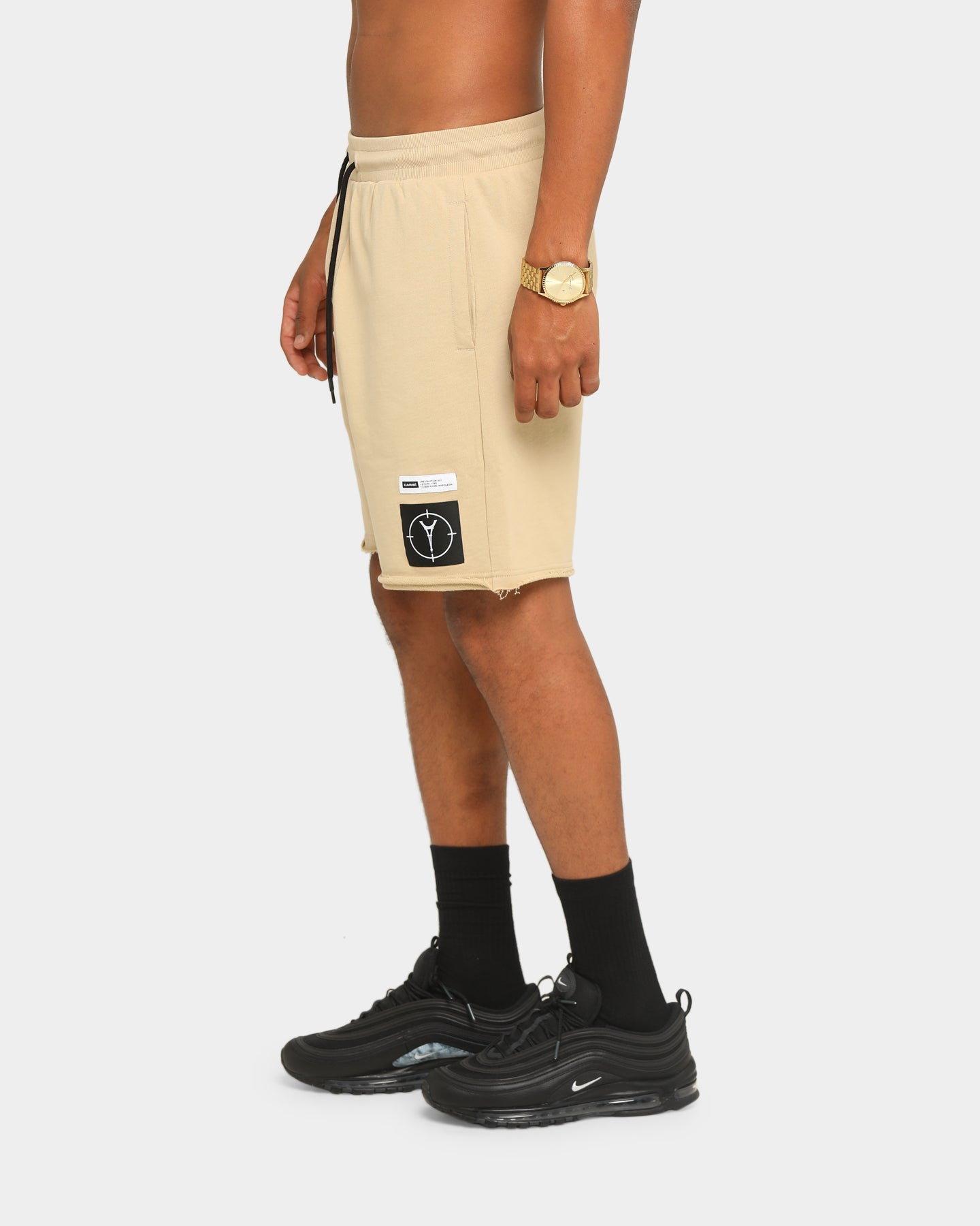 Carré Utilitaire Rugueux Shorts Stone