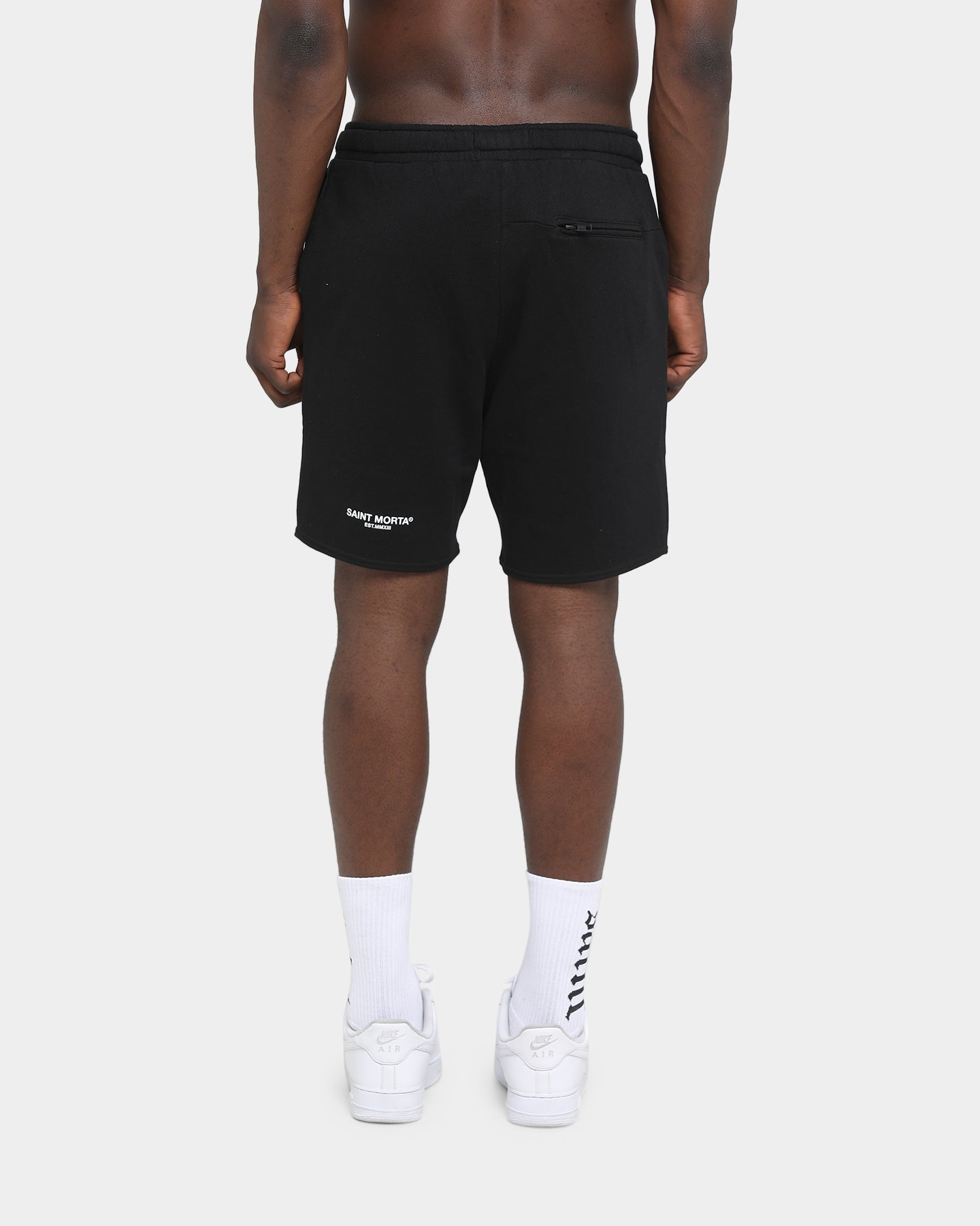 Saint Morta Off Court Street Shorts Black