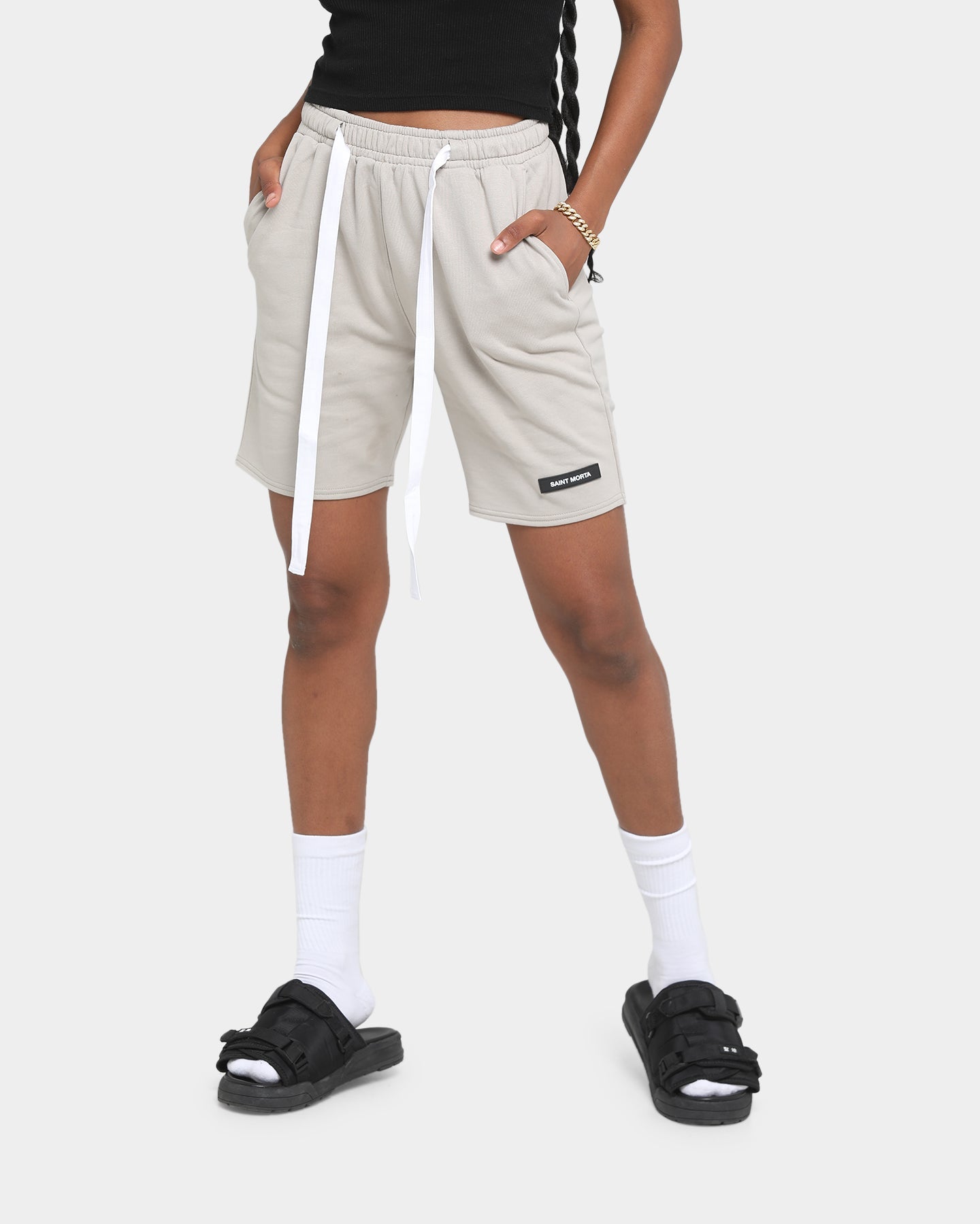 Saint Morta Off Court Street Shorts Fog