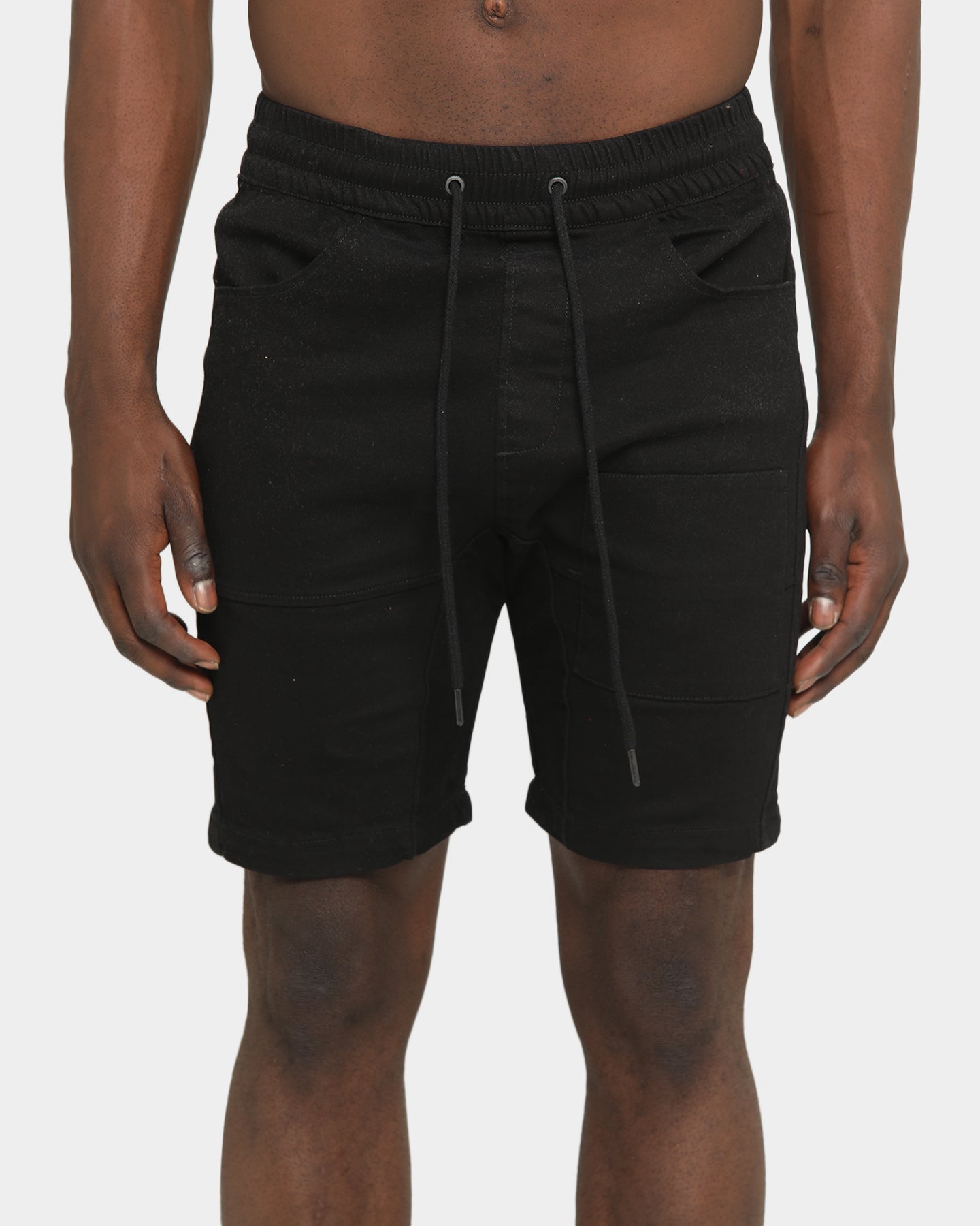 Saint Morta Patchwork Shorts Black
