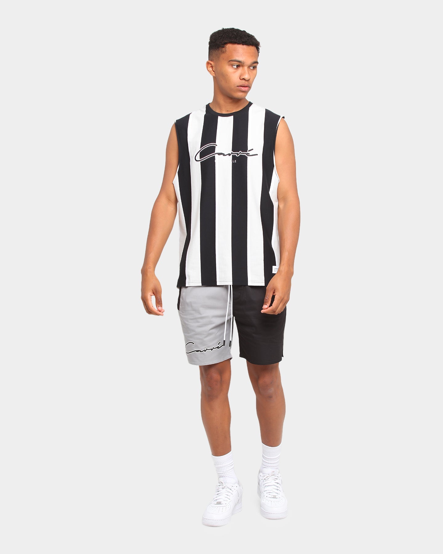 Carré Paris City 2 Tone Shorts Black/Grey