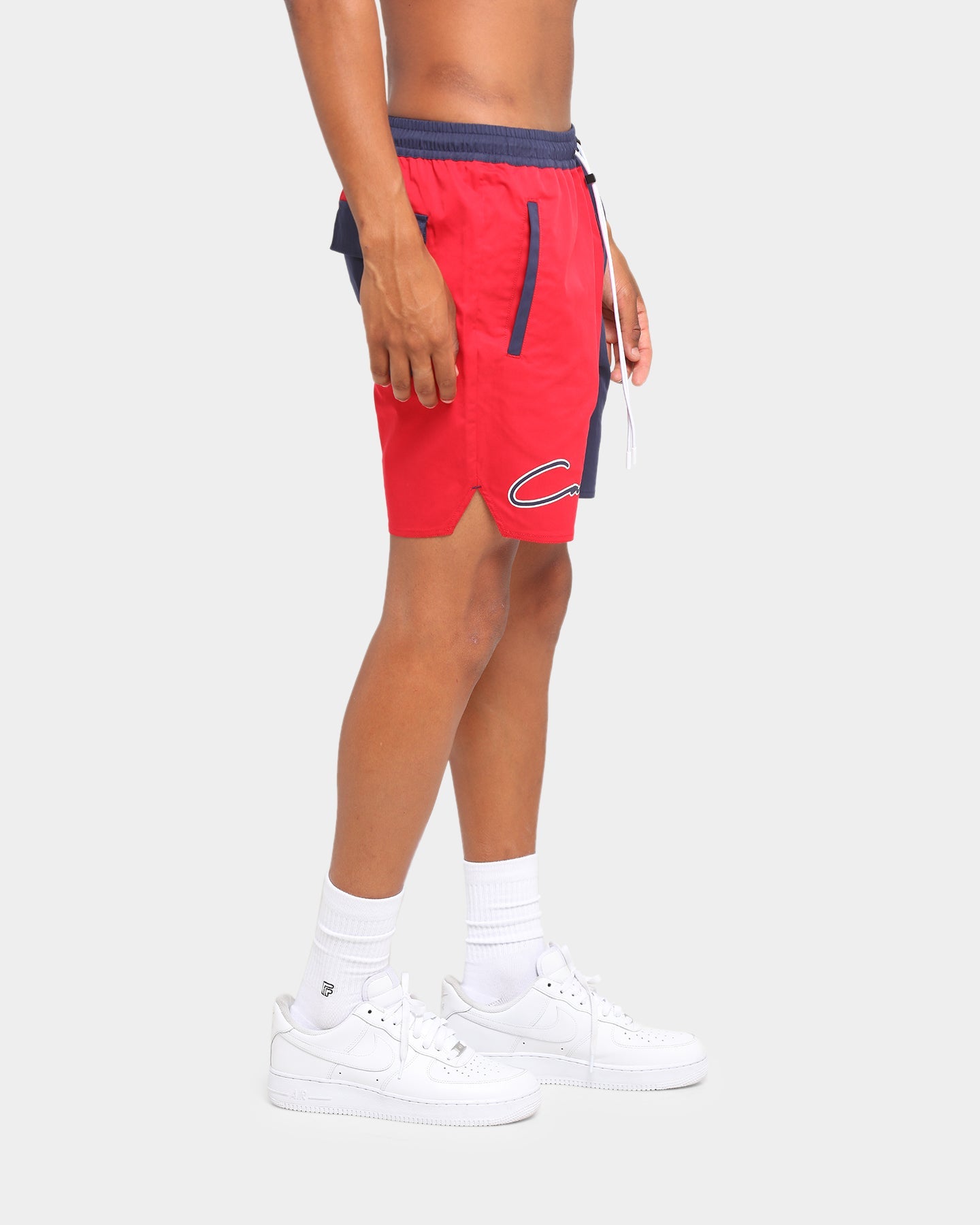 Carré Paris City 2 Tone Shorts Navy/Red