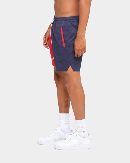 Carré Paris City 2 Tone Shorts Navy/Red