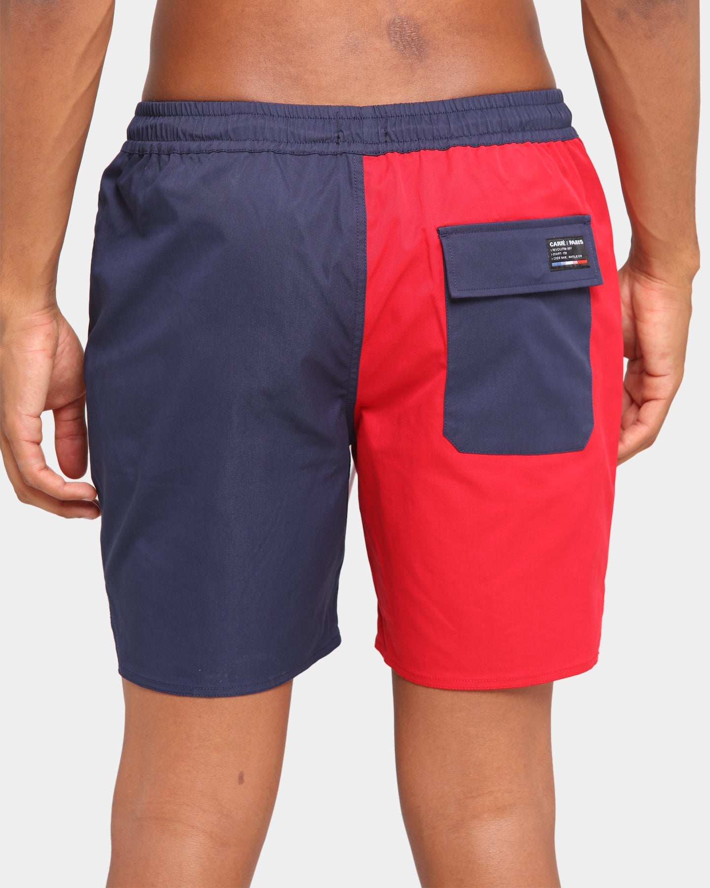 Carré Paris City 2 Tone Shorts Navy/Red