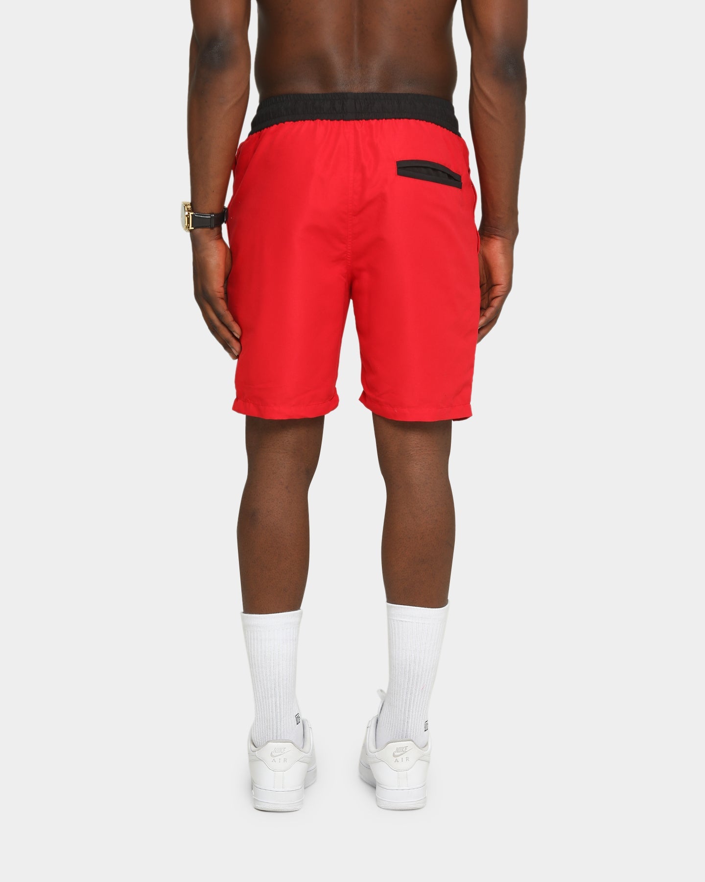 Carré Men's Side Piece Track Short Red/Black