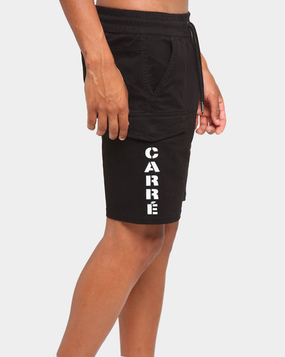 Carré Sommet Cargo Shorts Black
