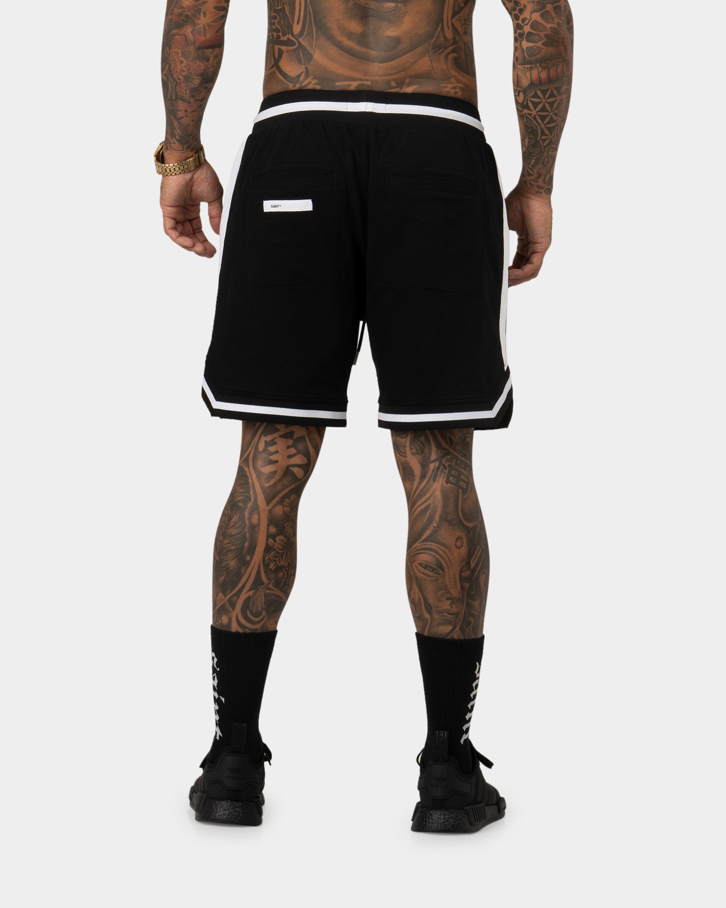 Saint Morta Semi Final Training Shorts Black/White