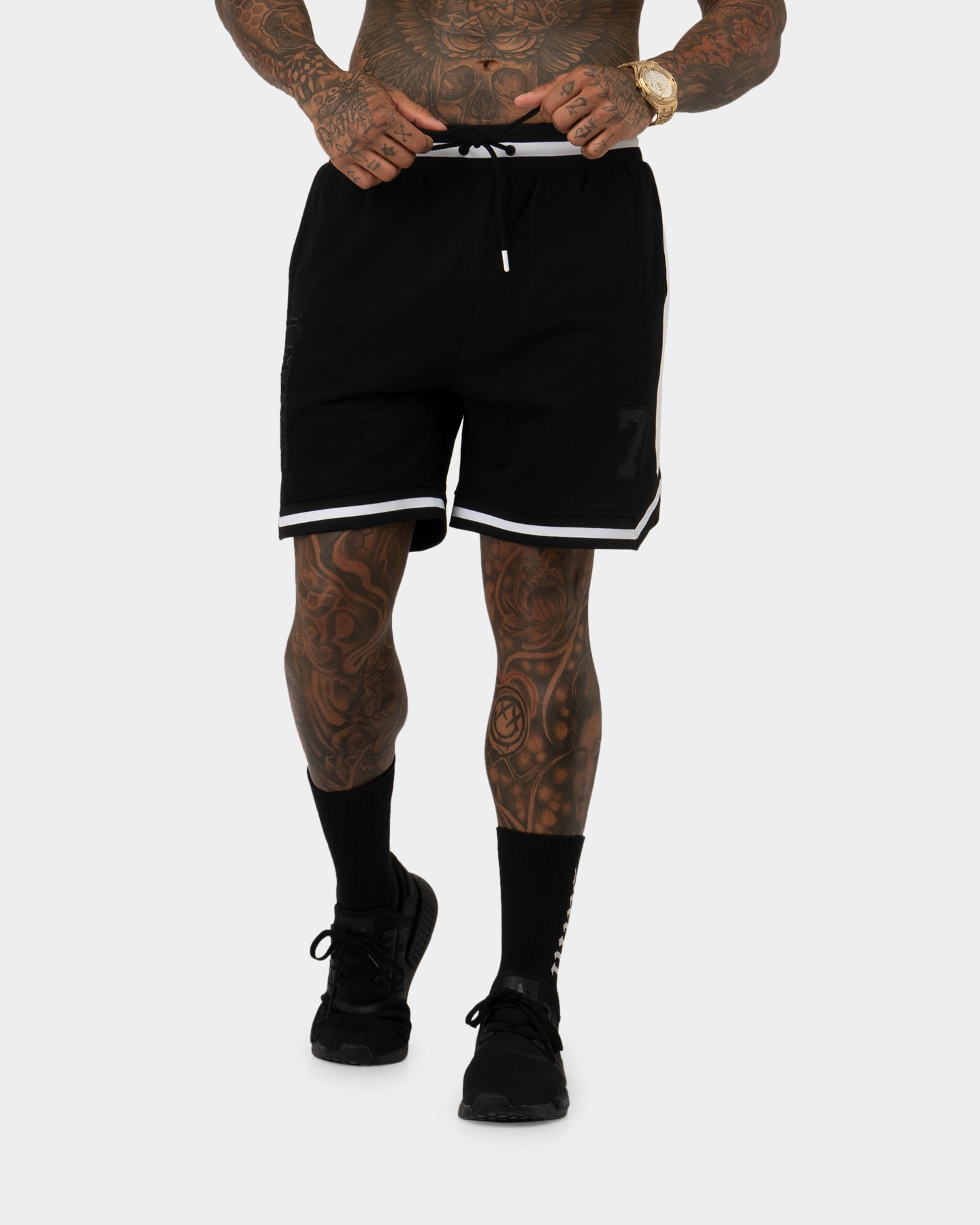 Saint Morta Semi Final Training Shorts Black/White