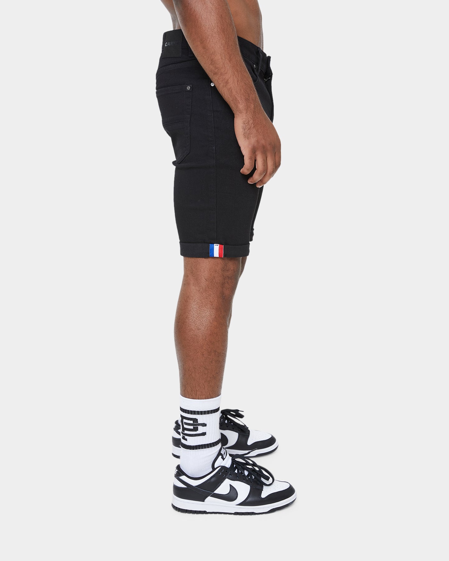 Carré Classique Jean Short Black