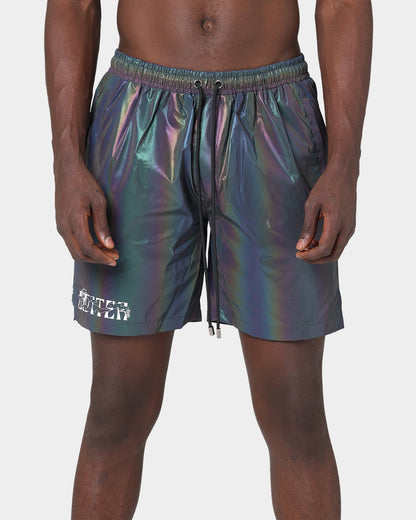 Loiter Reflective Walk Shorts Multi Coloured
