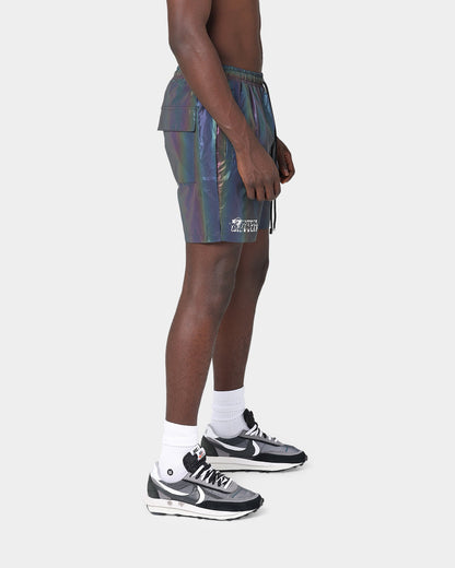 Loiter Reflective Walk Shorts Multi Coloured