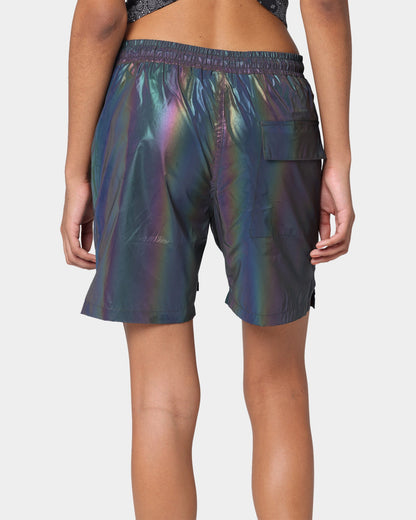 Loiter Reflective Walk Shorts Multi Coloured
