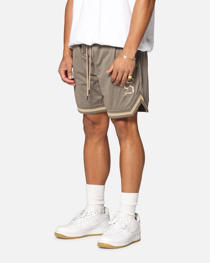 Saint Morta Envogue Allstar Basketball Shorts Dark Brown