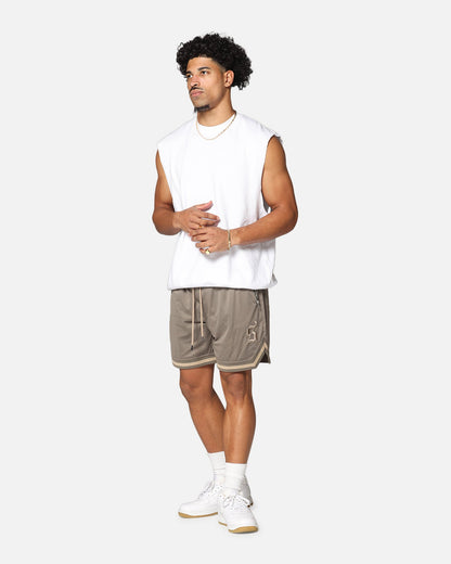 Saint Morta Envogue Allstar Basketball Shorts Dark Brown