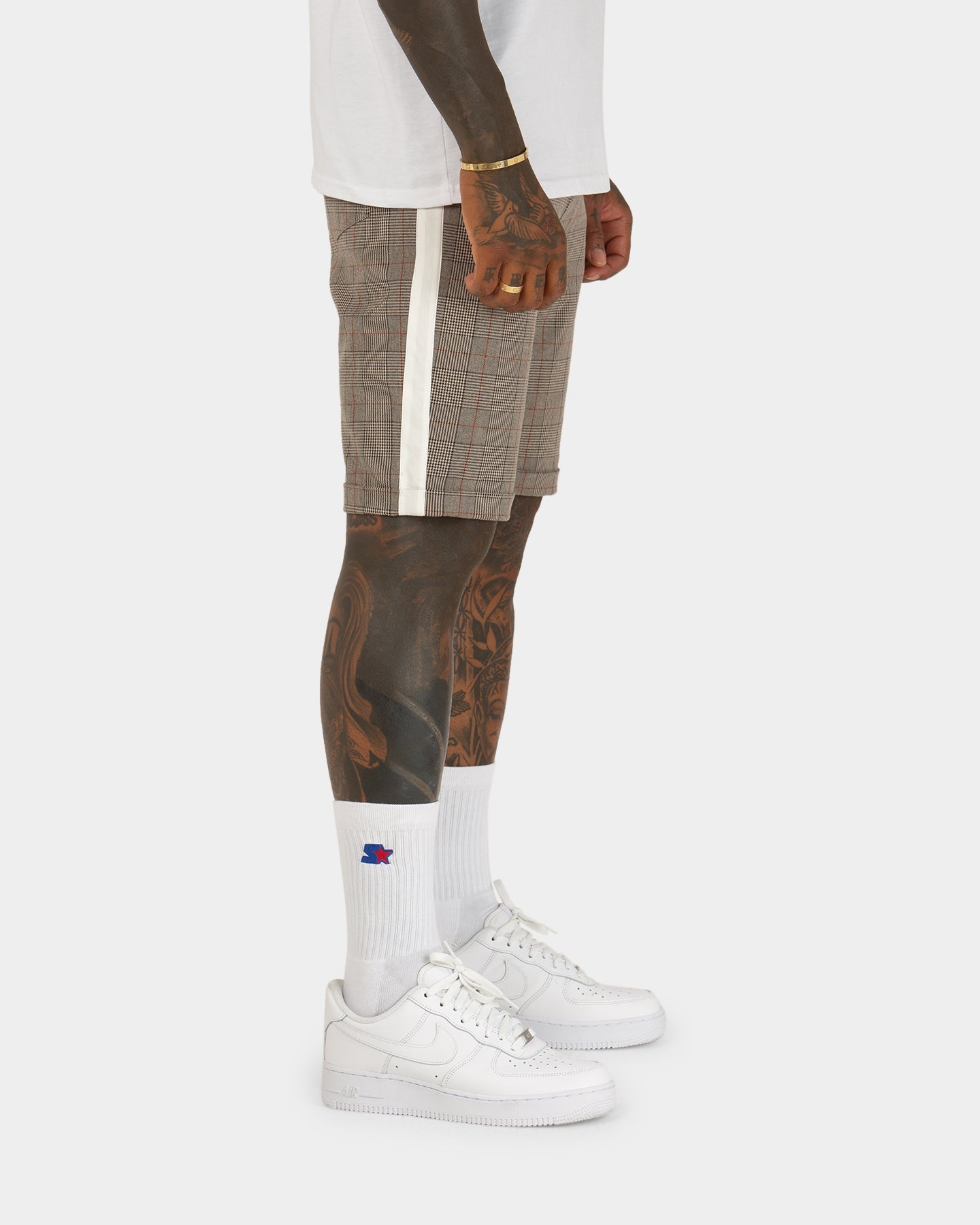 XXIII P1 Stripe Short Grey/White Stripe