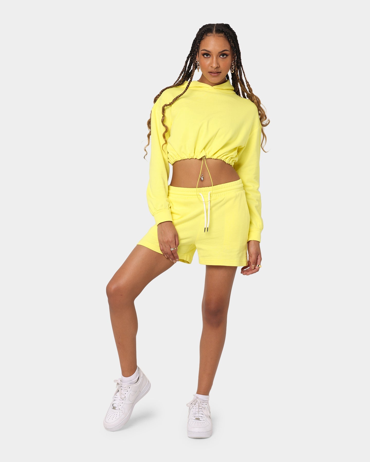 XXII Women's Elastic Waist Short Yellow