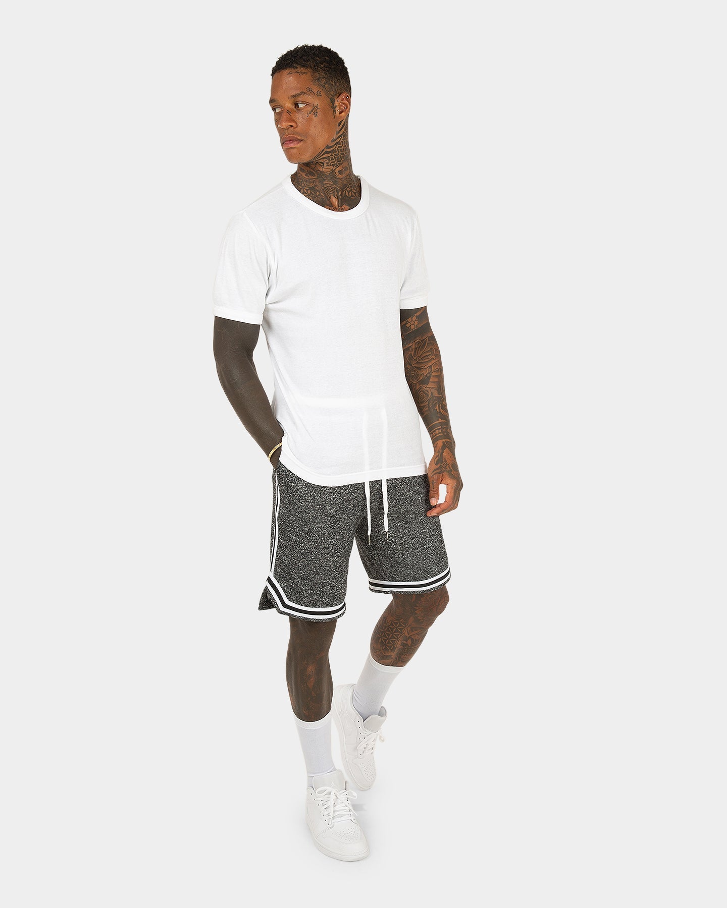 XXIII James Terry Basketball Short Grey