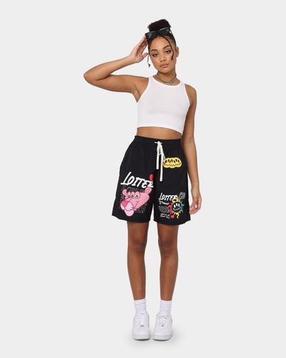 Loiter Freedom Multi Logo Shorts Black
