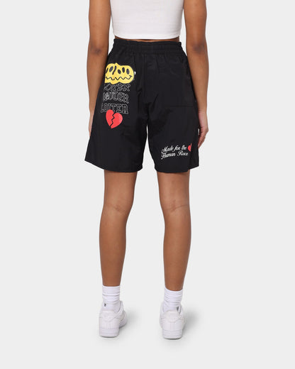 Loiter Freedom Multi Logo Shorts Black