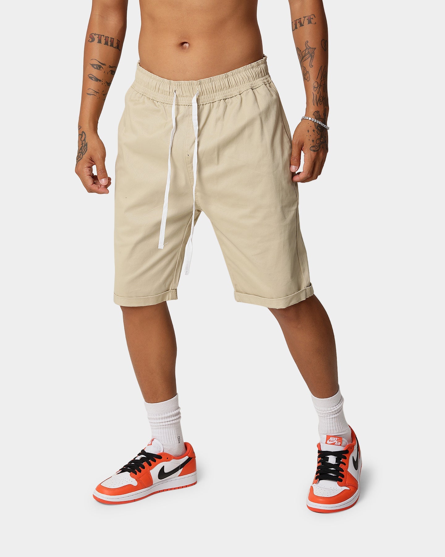 XXIII Ibiza Rolled Twill Short Beige