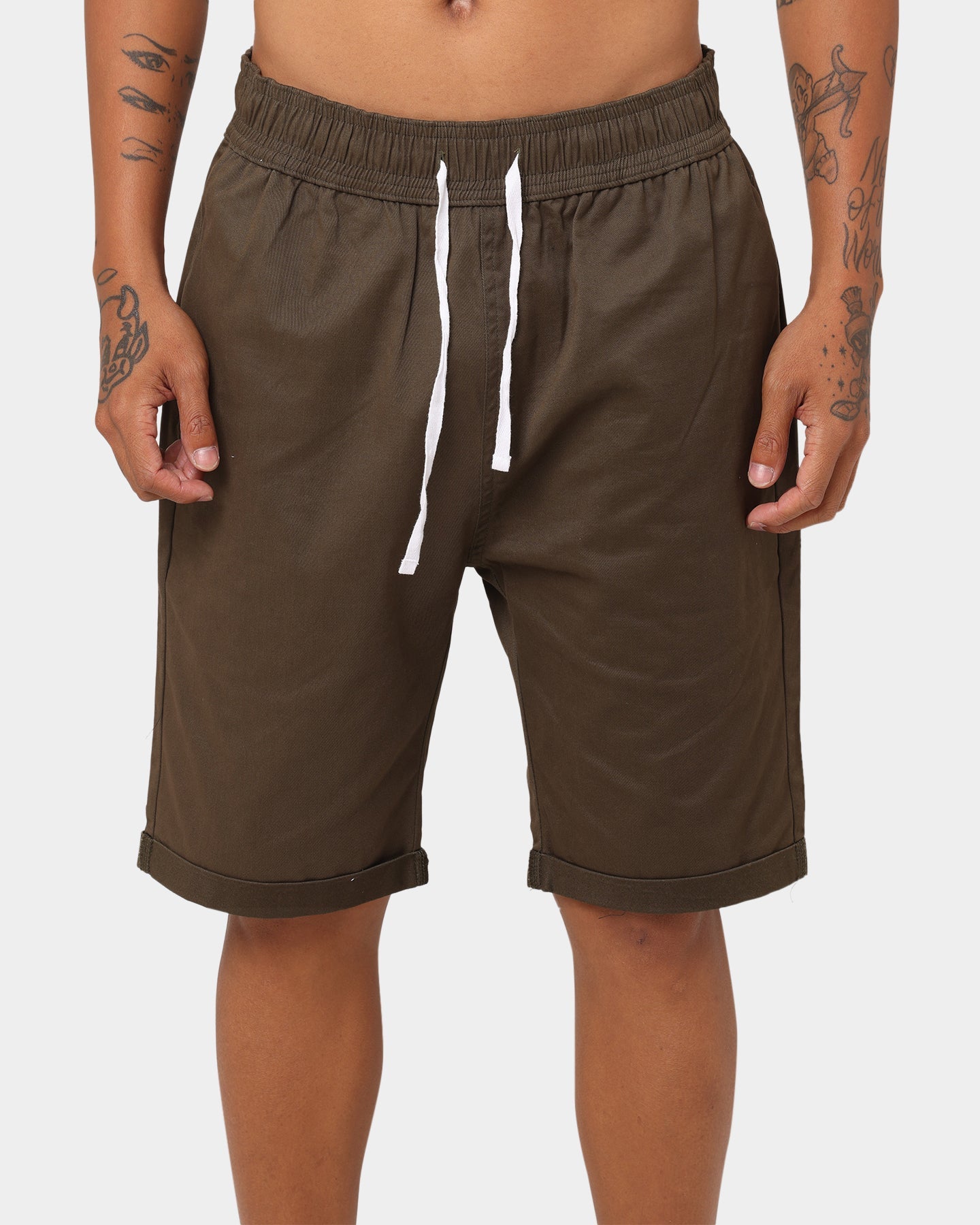 XXIII Ibiza Rolled Twill Short Khaki