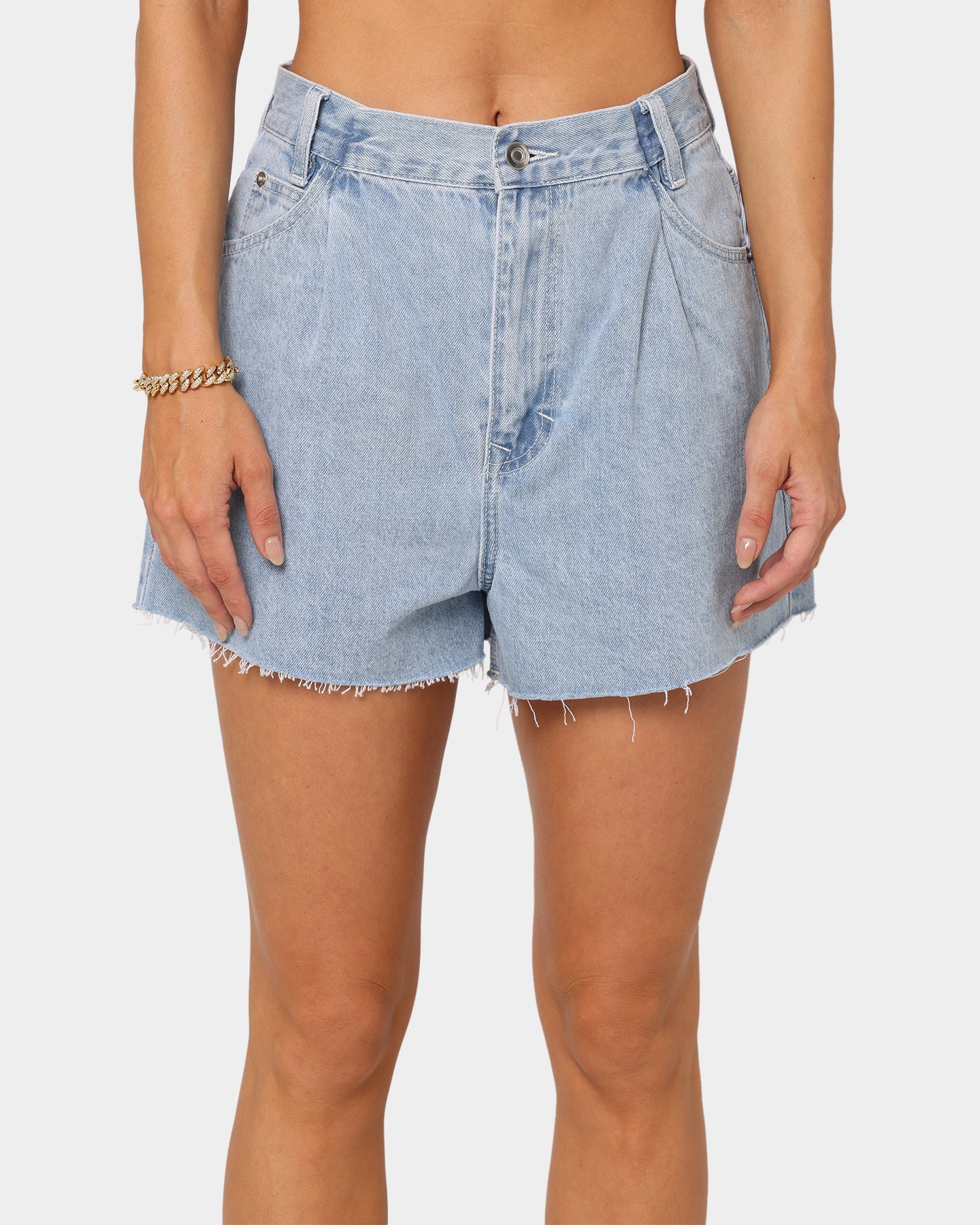 XXIII Women's Malia Denim Shorts Blue