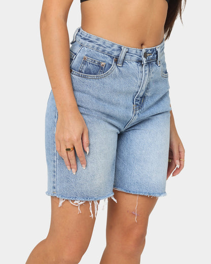 XXIII Women's Negasi Denim Shorts Mid Blue
