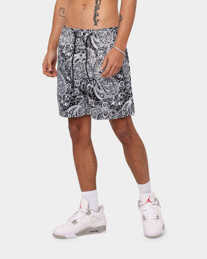 XXIII Keanu Satin Short Black