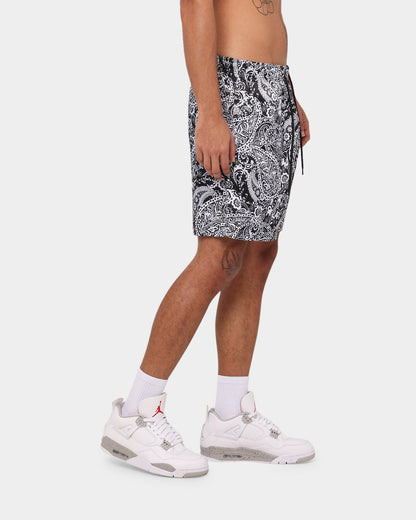 XXIII Keanu Satin Short Black