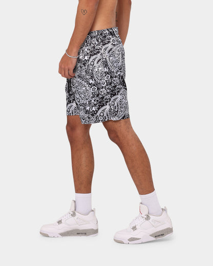 XXIII Keanu Satin Short Black