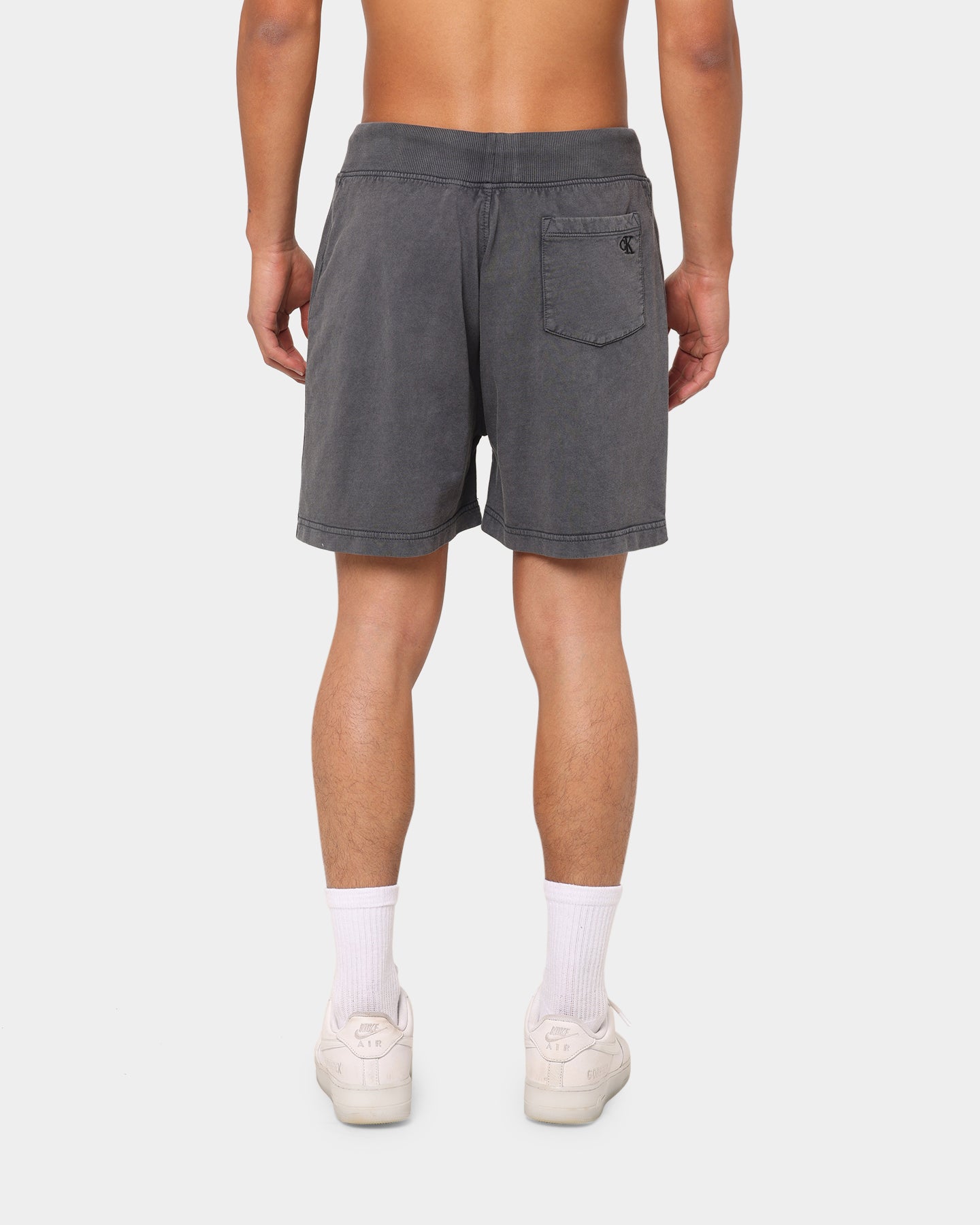 Calvin Klein Institute Embroidery Hawk Shorts Black