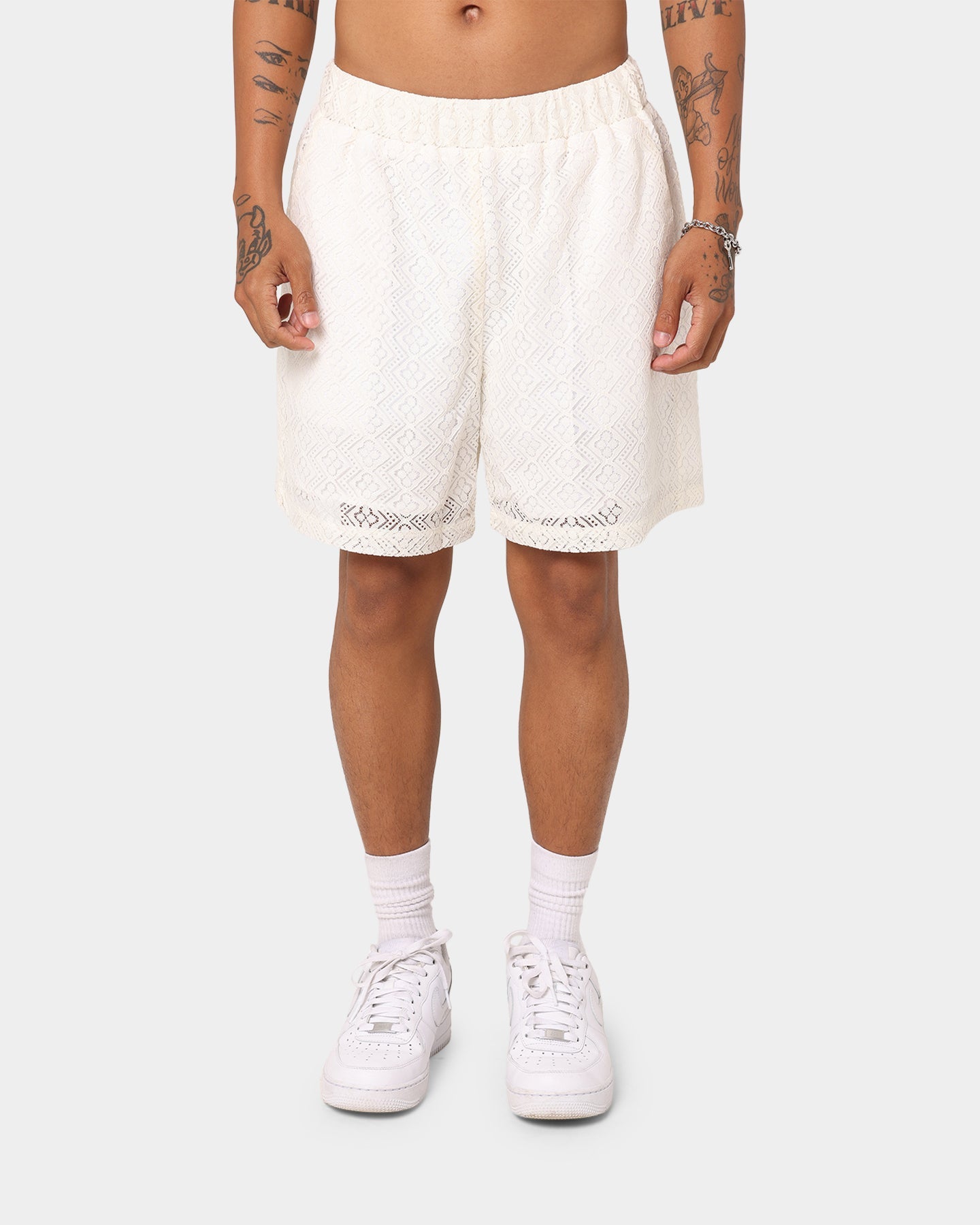 XXIII Kendric Lace Shorts Cream