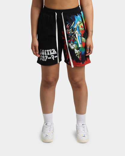 Loiter Eternal Tie Dye Shorts Black