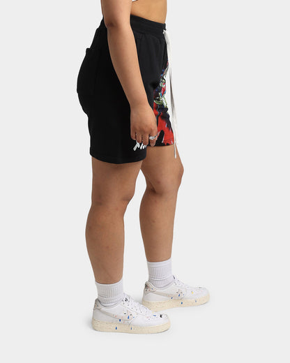 Loiter Eternal Tie Dye Shorts Black