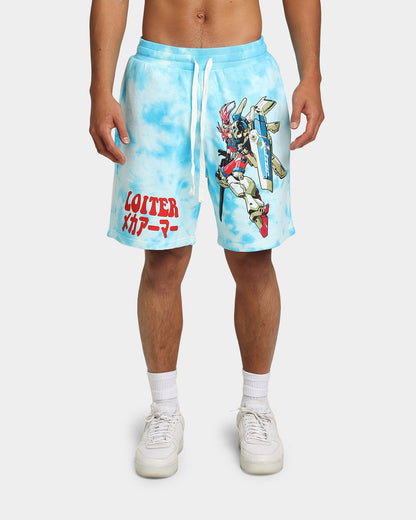 Loiter Eternal Tie Dye Shorts Blue