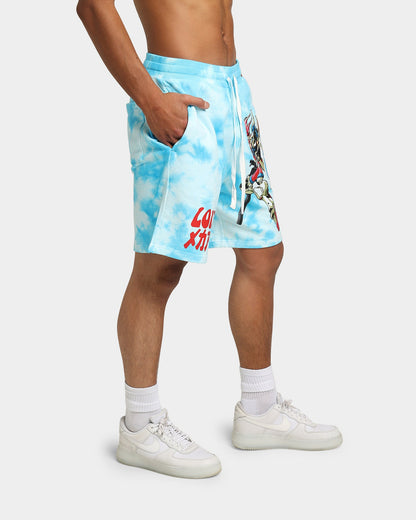 Loiter Eternal Tie Dye Shorts Blue