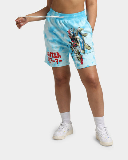 Loiter Eternal Tie Dye Shorts Blue