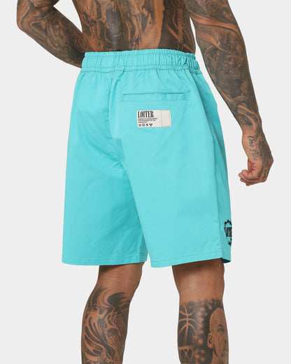 Loiter Nightcrawler Walk Shorts Turquoise