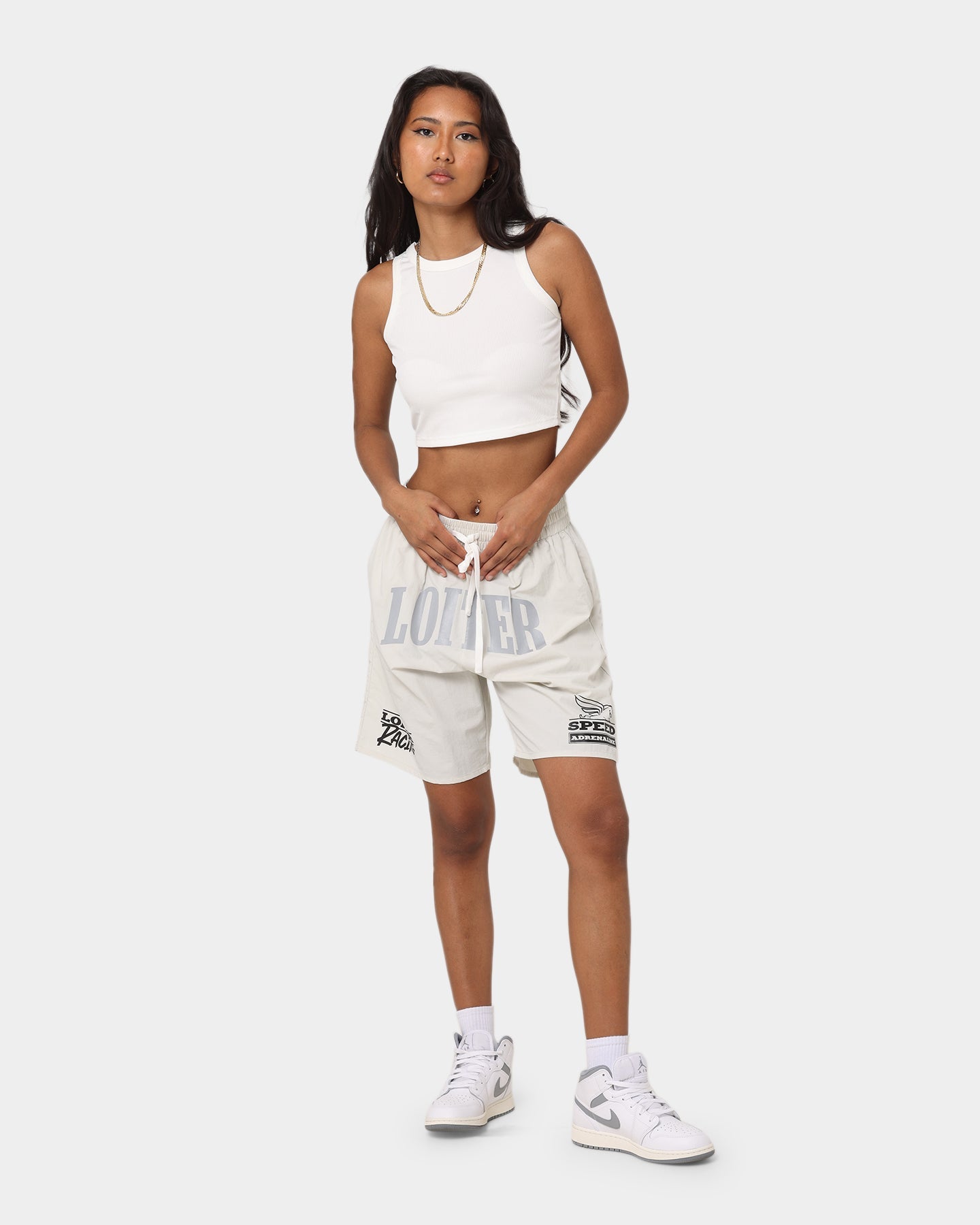 Loiter Roadrunner Beach Shorts Ecru