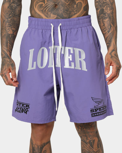 Loiter Roadrunner Beach Shorts Purple