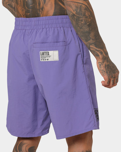 Loiter Roadrunner Beach Shorts Purple