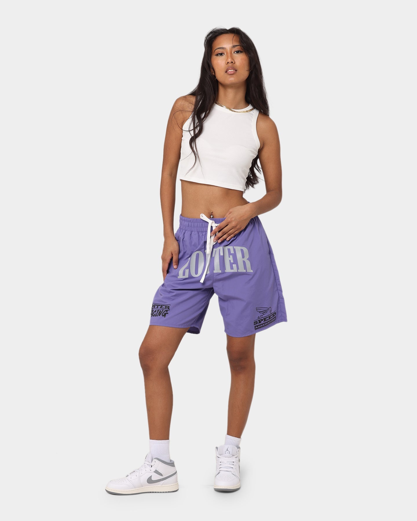 Loiter Roadrunner Beach Shorts Purple
