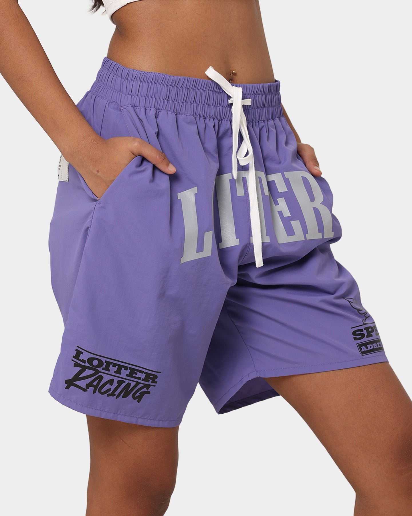 Loiter Roadrunner Beach Shorts Purple